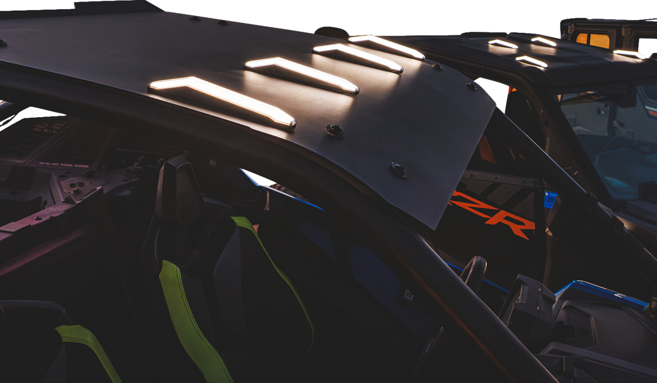 Ravek Apex Lights™ - Running - White - Ranger Polaris