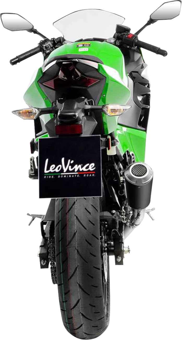 LeoVince LV-10 Slip-On Exhaust Kawasaki Ninja 400 / Z400 2018-2023