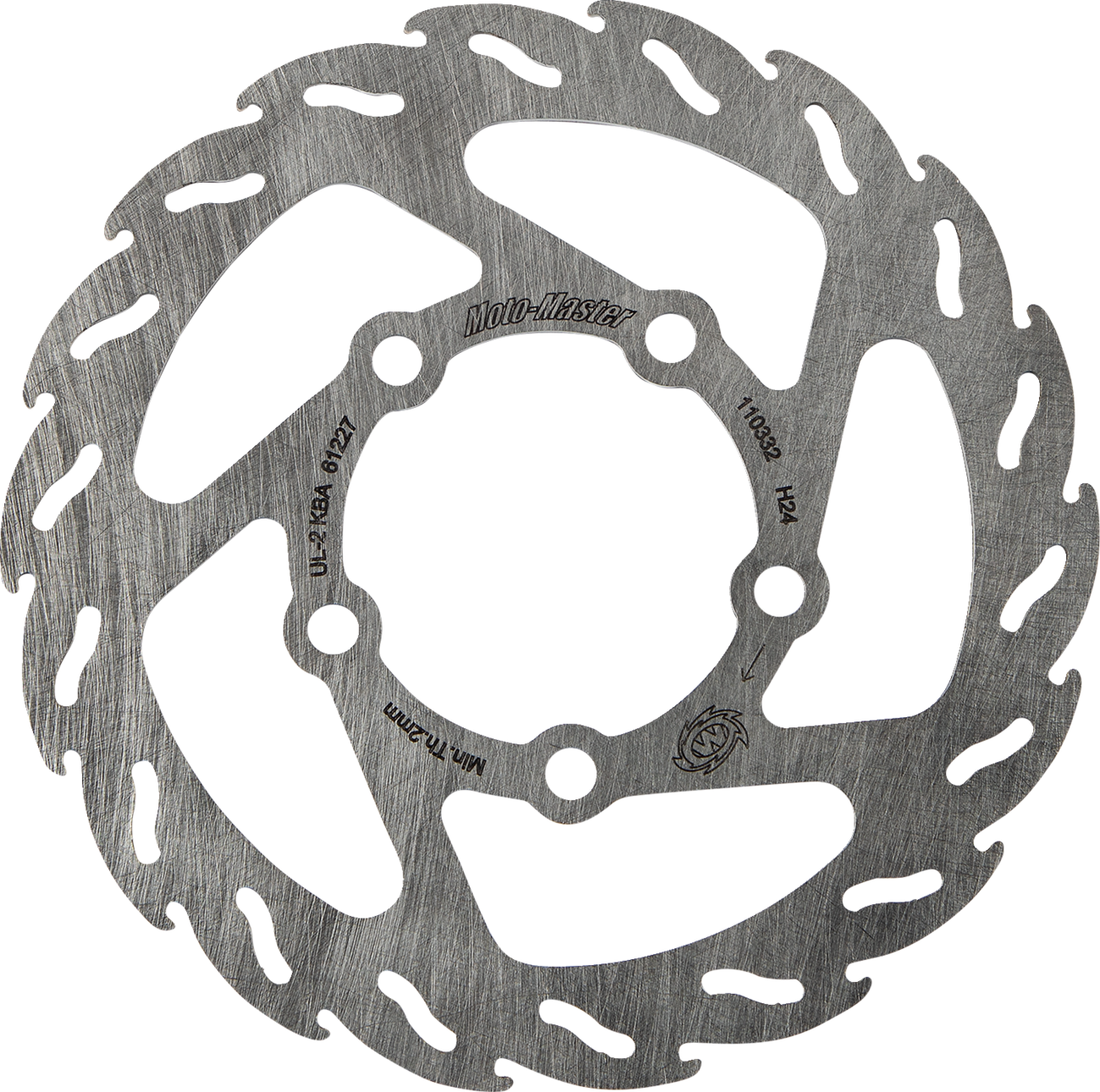 Moto-master Brake Rotor - Rear - Flame 2002-2013 KTM 50 SX / 2002-2013 KTM 50 SX Mini