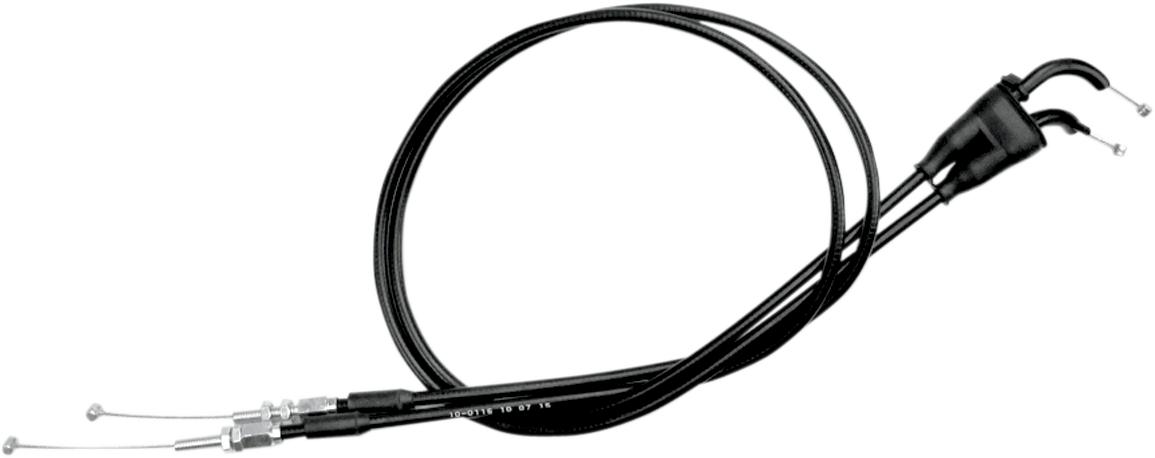 MOTION PRO Black Vinyl Throttle Cable