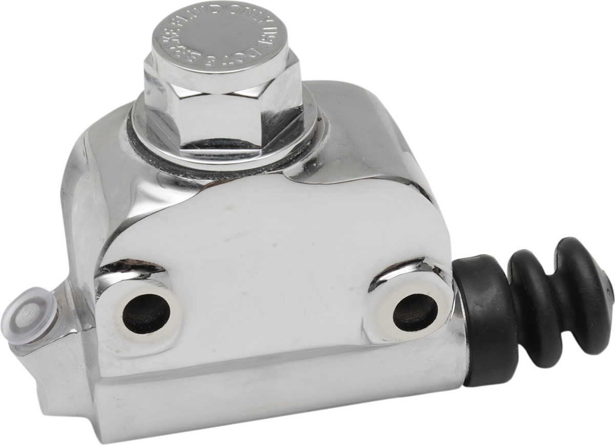 Drag specialties Master Cylinder - Rear - Chrome Harley Davidson