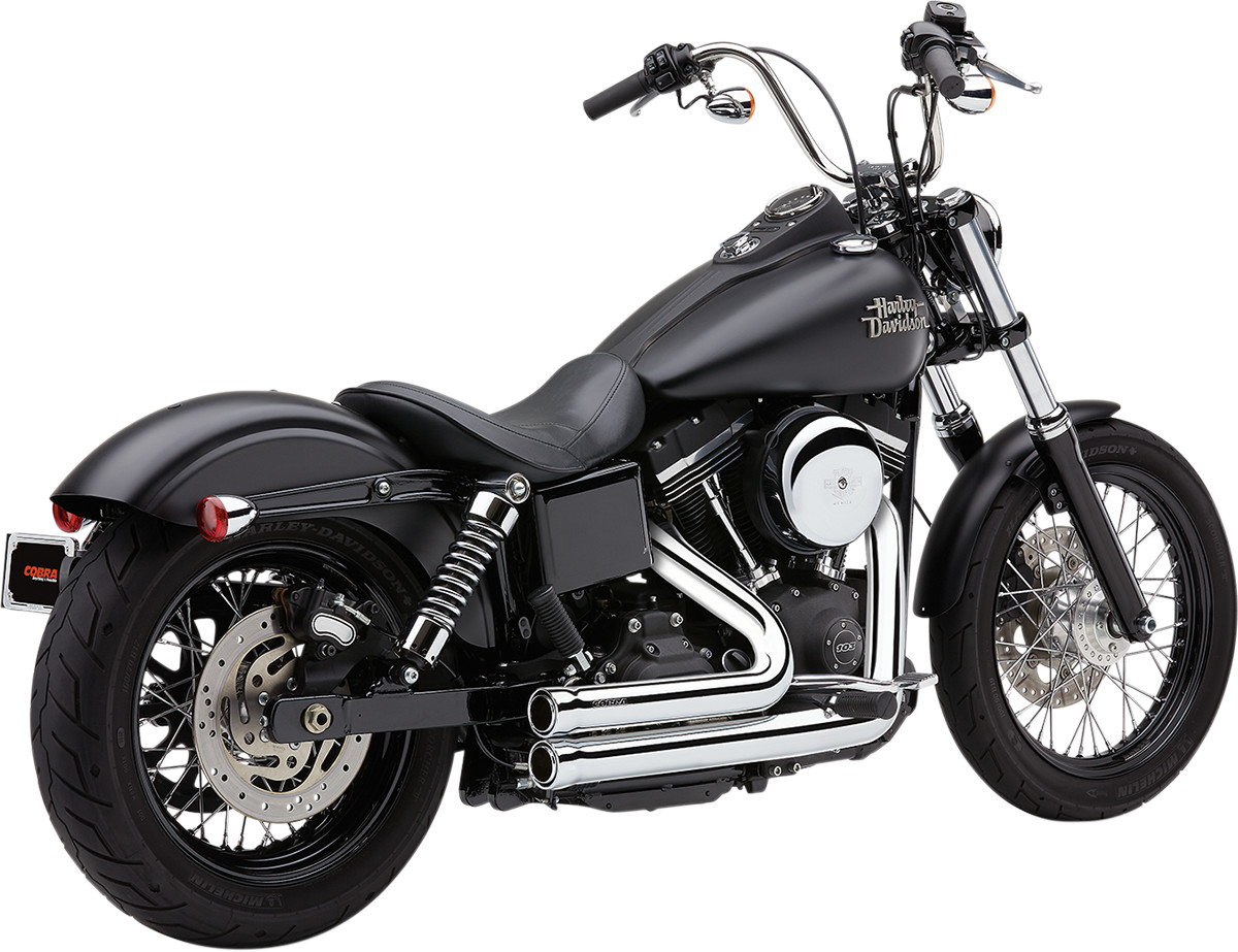 Cobra Speedster 909 Exhaust For Harley Dyna 2012-2017