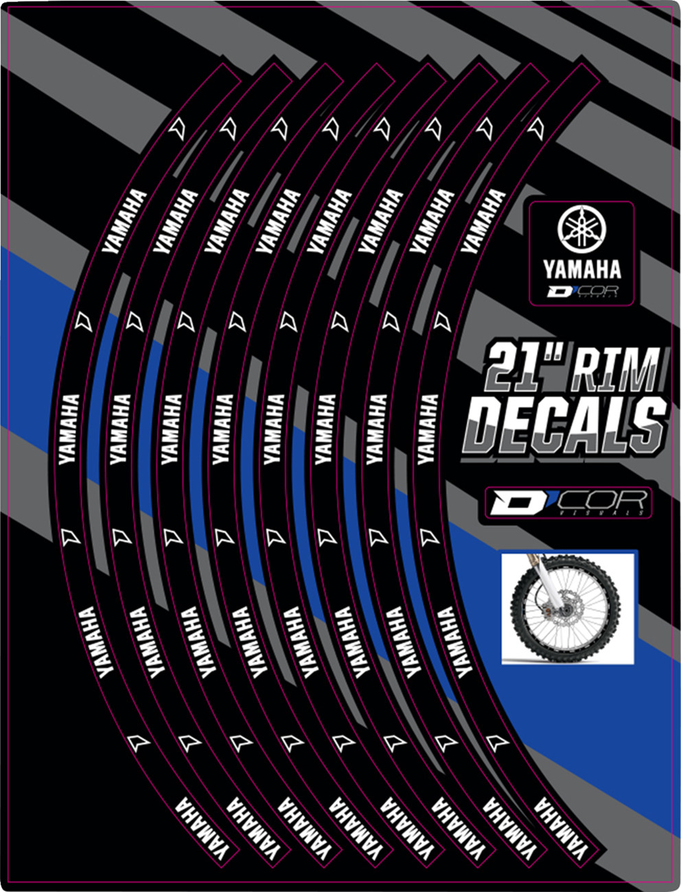 D'COR VISUALS Rim Decal