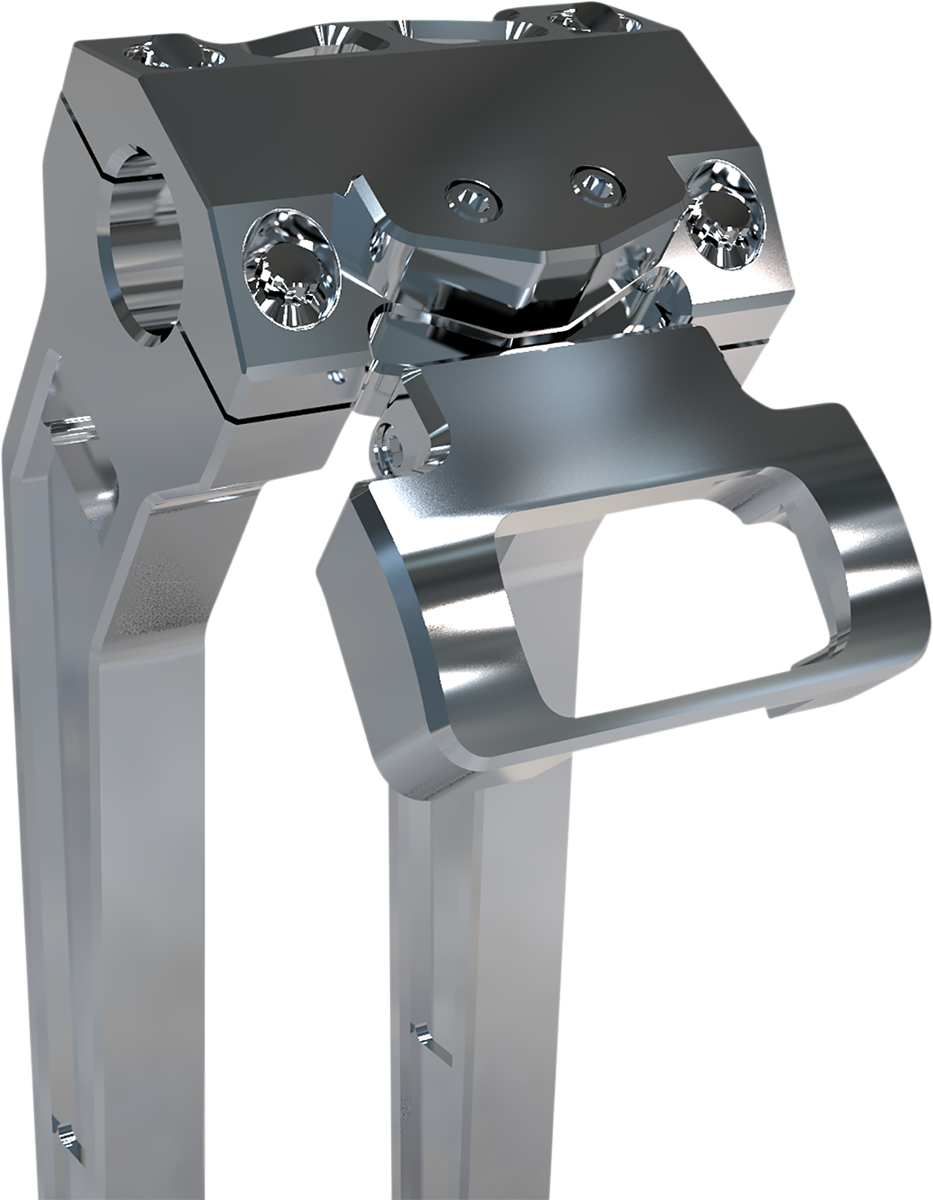 LA CHOPPERS M8 Softail Gauge Mount For Performance Risers