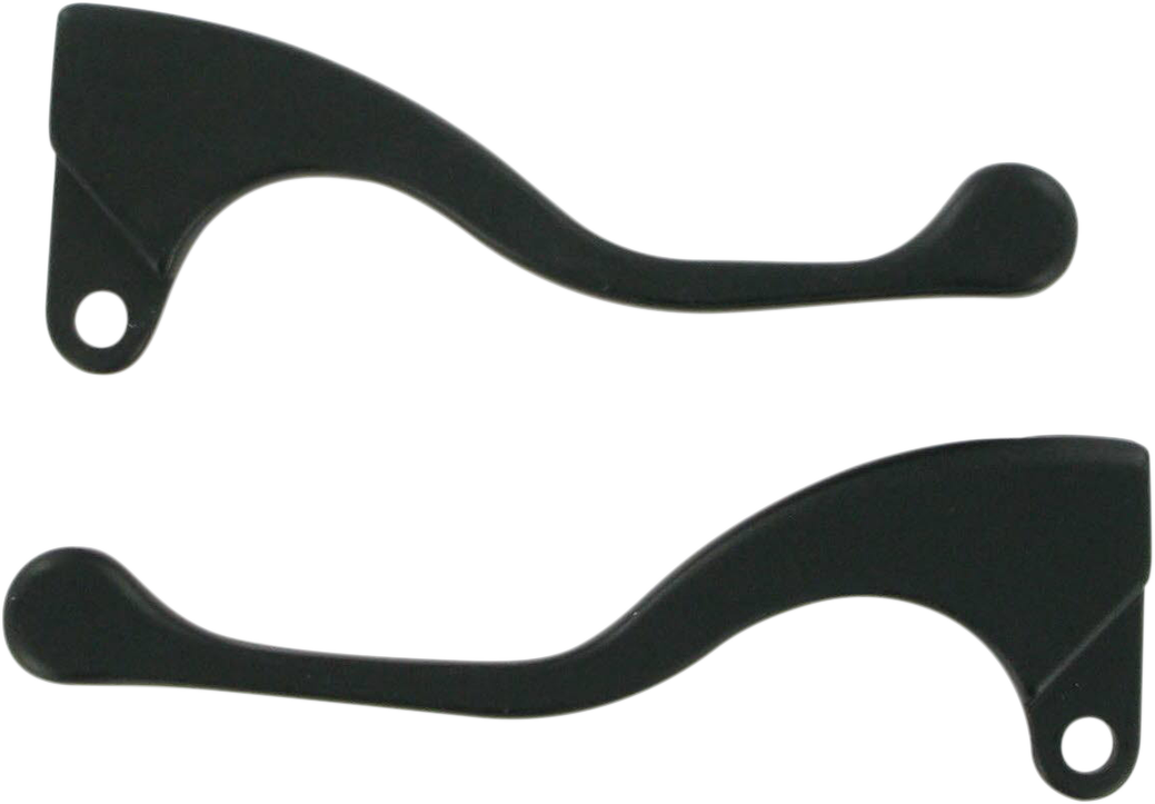 Parts unlimited Shorty Power Lever Set - Black Honda