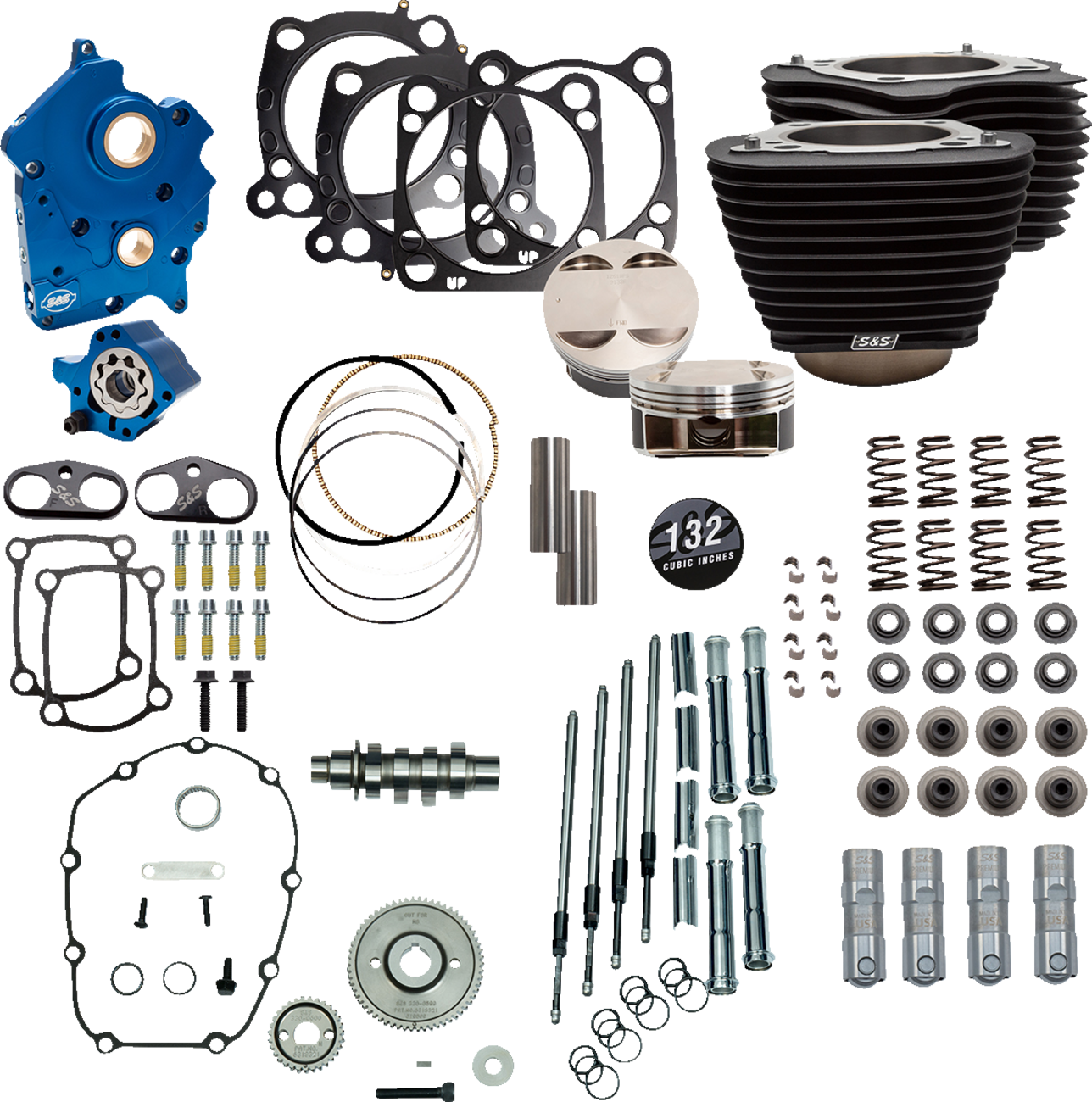 S&S CYCLE 132" Power Package Engine Performance Kit