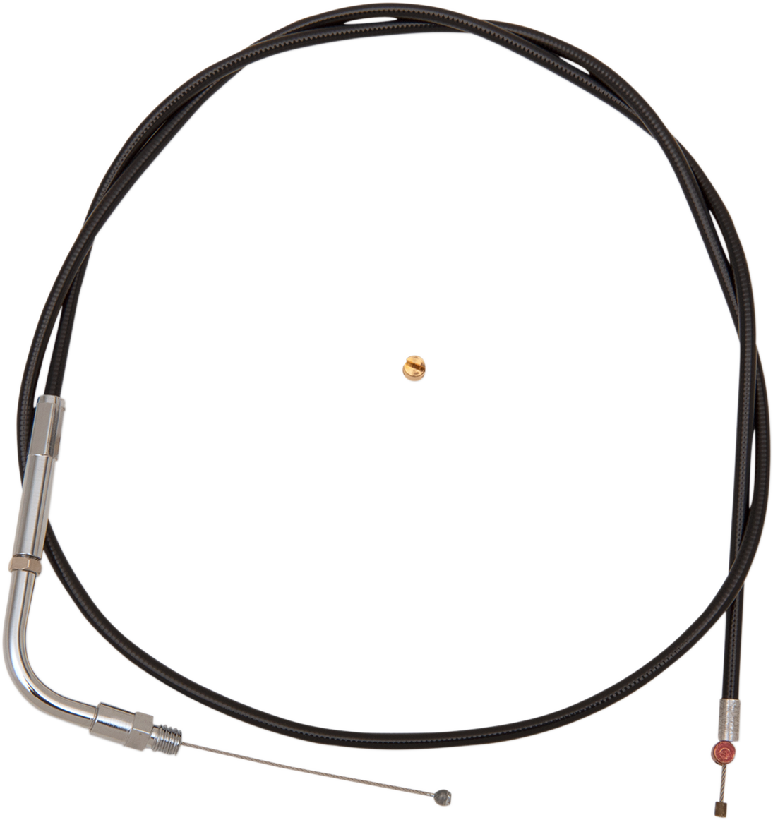 Barnett Black Vinyl Throttle Cable For Harley FX 1983-1989