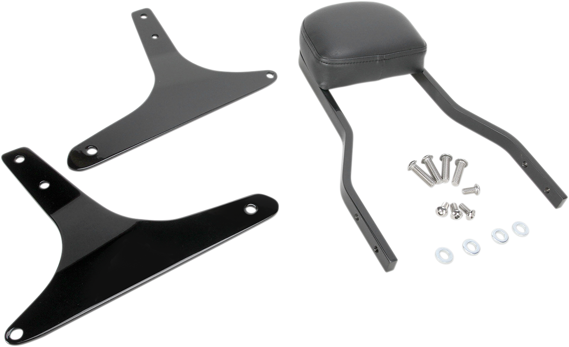 Cobra Standard Square Sissy Bar with Pad For Harley Softail 2006-2017