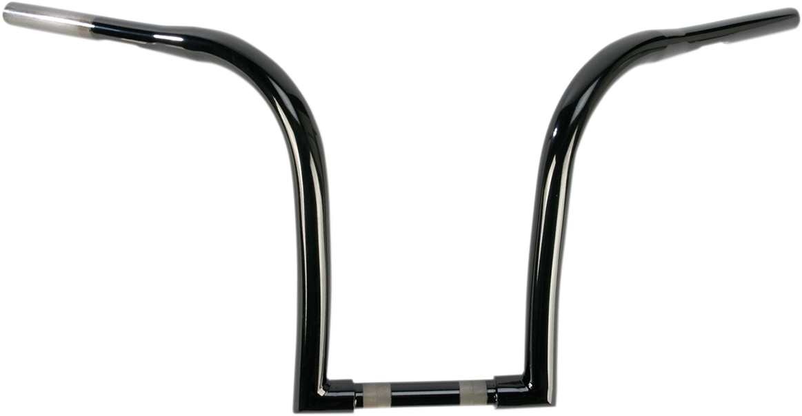 La choppers Nice Curves Ape Hanger Handlebar - 1-1/4" Diameter - 12" Rise - Black