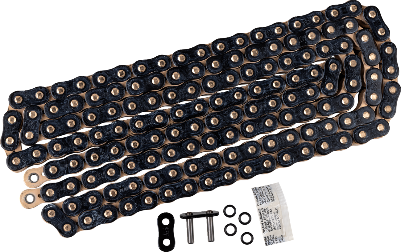 Ek 530 ZVX3 - Sportbike Chain - 150 Links - Black/Gold