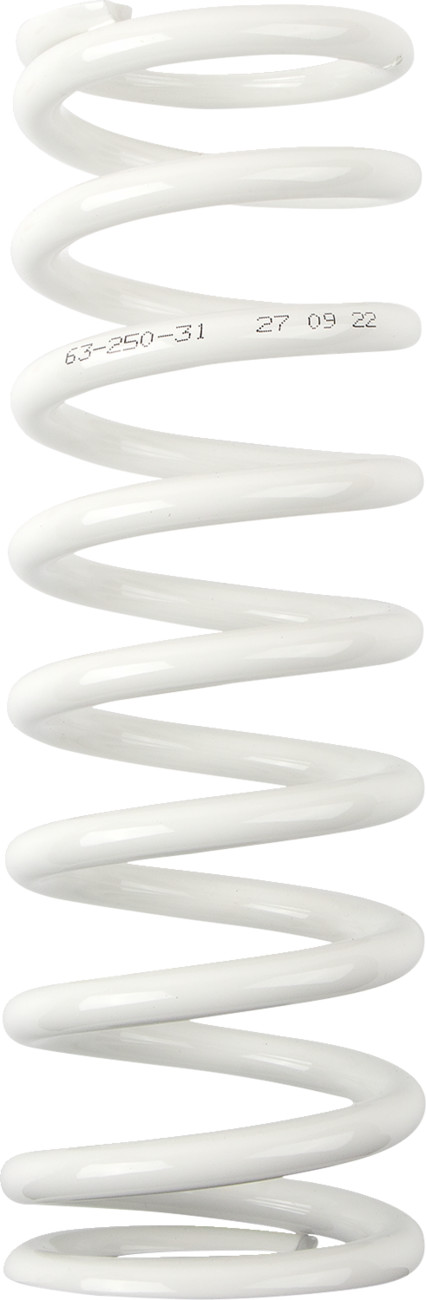 Moose offroad Shock Spring - 63 mm OD - 31 n/mm - White Husqvarna/KTM