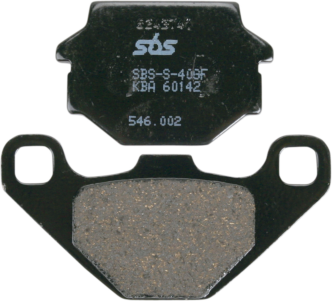 SBS HF Street Ceramic Organic Brake Pads