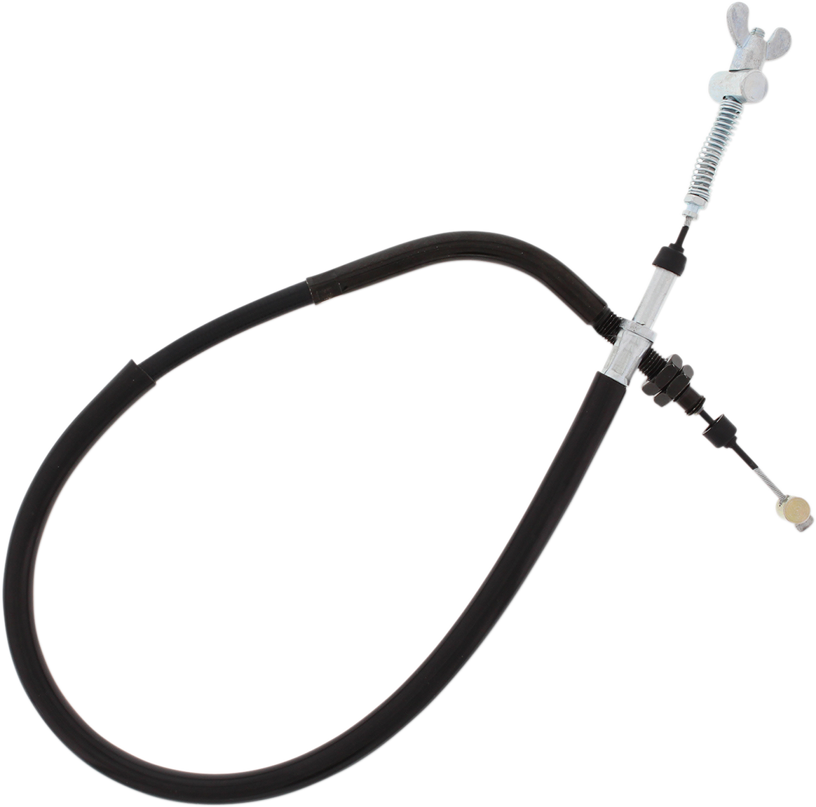 Moose offroad Black Vinyl Brake Cable - Rear - Parking - Kawasaki