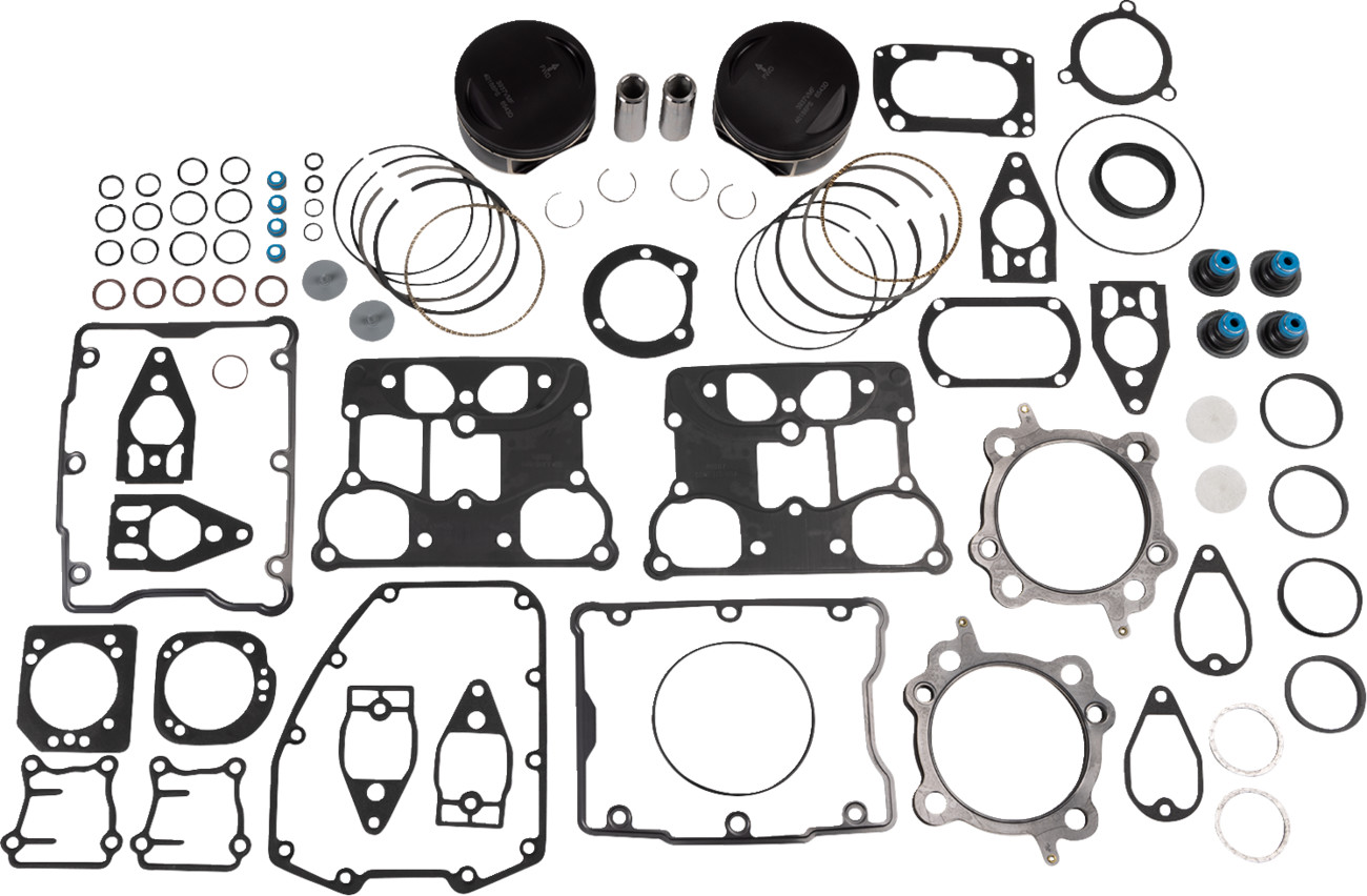 Wiseco V-Twin Rebuild Kit Harley Davidson Electra Glide Ultra Classic Low FLHTCUL/Fat Bob FXDF/Fat Boy Lo/Fat Boy S FLSTFBS/FLD Switchback 1999-2021 - 1746cc 3.934" Bore 10.0:1 CR VT2797
