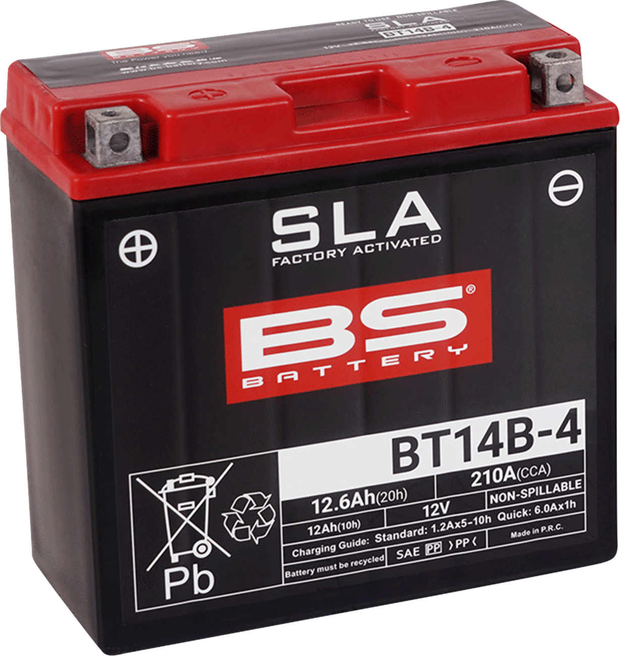 BS BATTERY SLA Factory- Activated AGM Maintenance-Free Battery