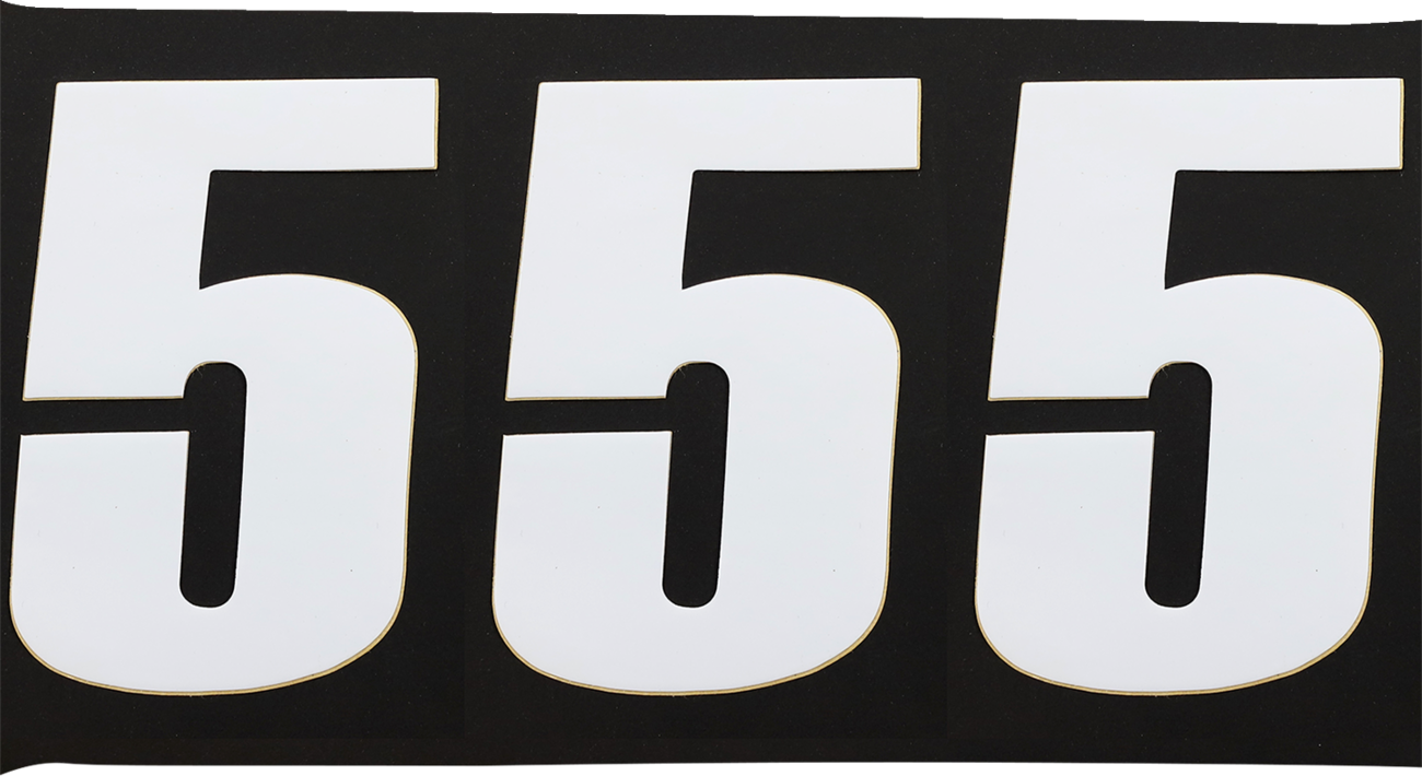 MOOSE OFFROAD Vinyl Race Numbers