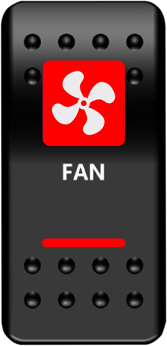 Moose Racing Rocker Switch