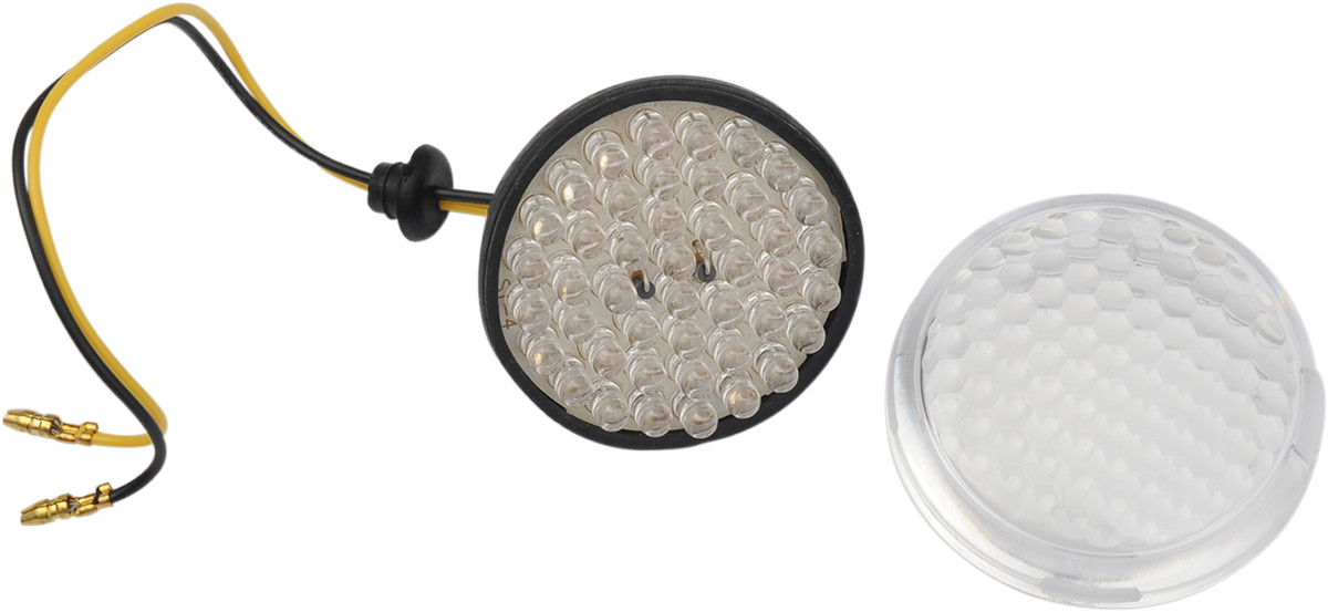 Drag specialties Turn Signals - Deuce Style - Amber - Rear