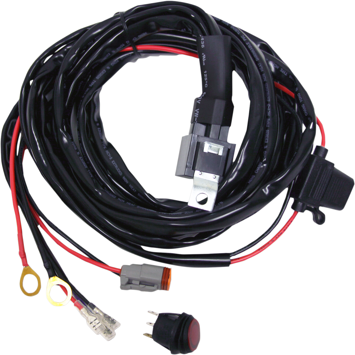 Rigid industries light Bar Wiring Harness