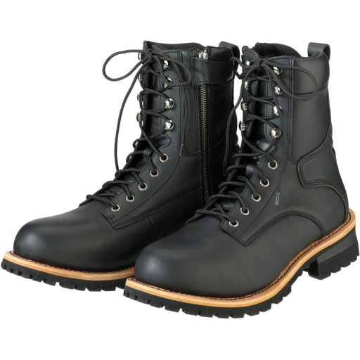 【in a row】Simple Middle Boots Vagabond Hedda mid-high boots heels square toe chocolate