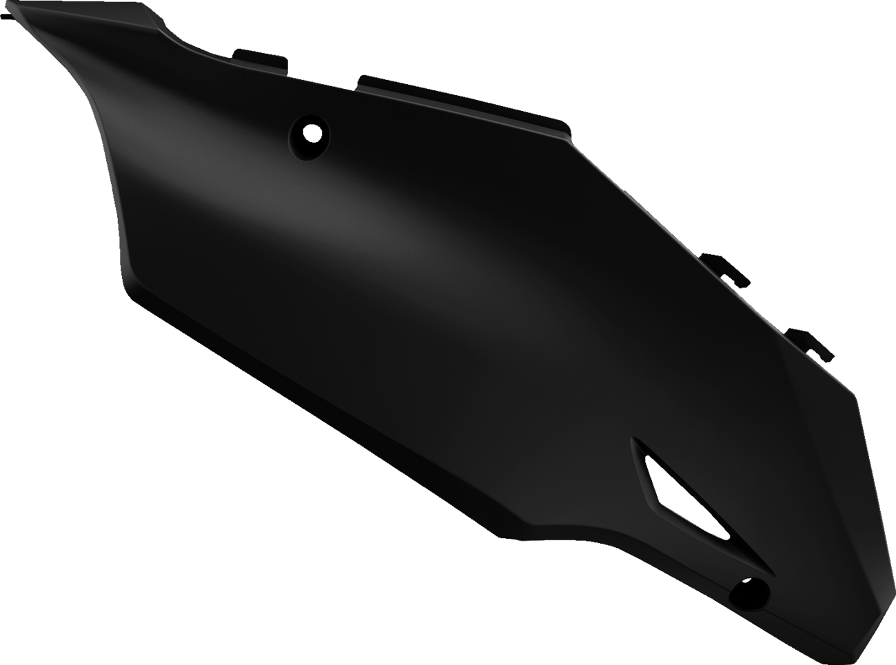 Polisport 8425900002 Black Restyle Side Panels Kawasaki KX125 KX250 2006-2008