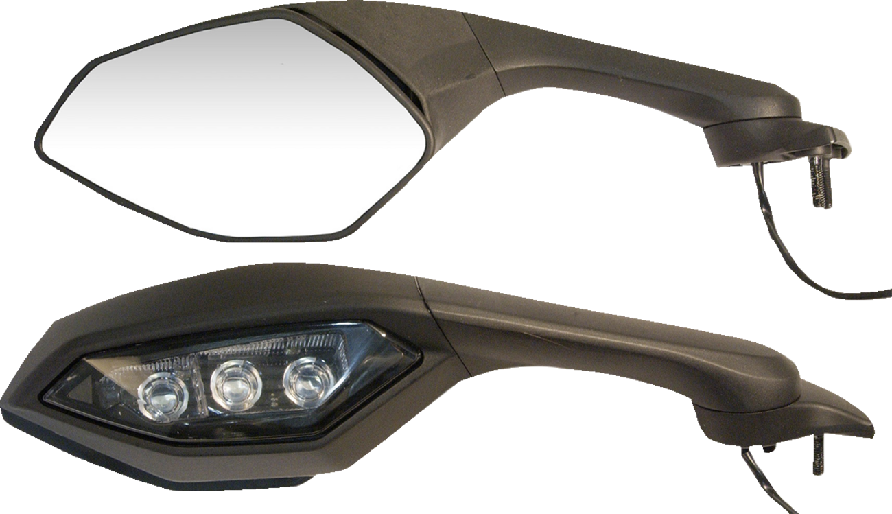 EMGO OEM-Style Replacement Mirror for Yamaha