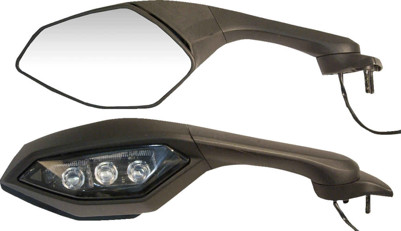 EMGO OEM-Style Replacement Mirror for Yamaha