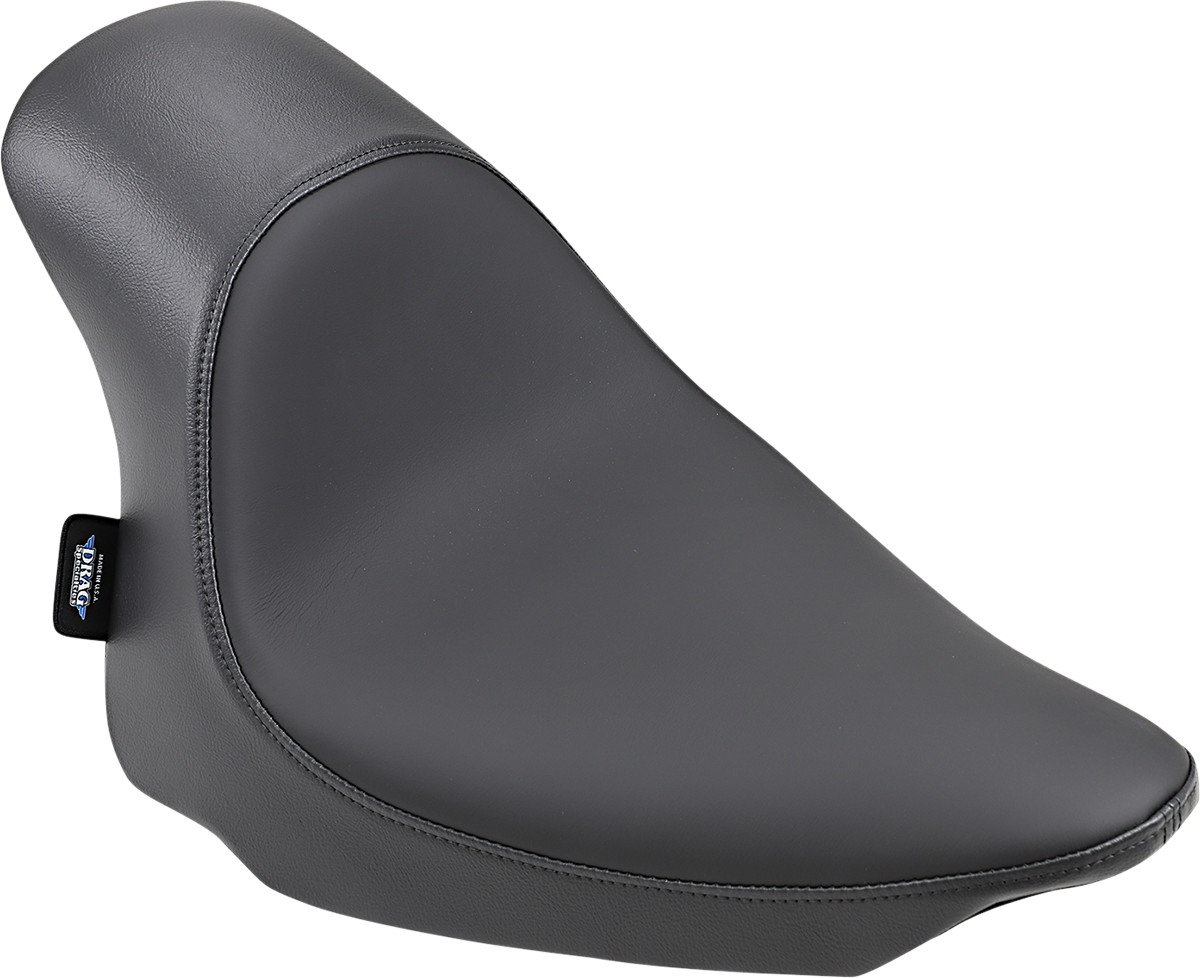 Drag specialties seats EZ-Solo Seat - Smooth - Solar-Reflective Leather - FLST '00-'17 Harley Davidson
