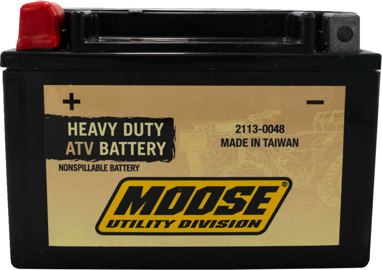 Moose Racing Factory-Activated AGM Maintenance-Free Battery
