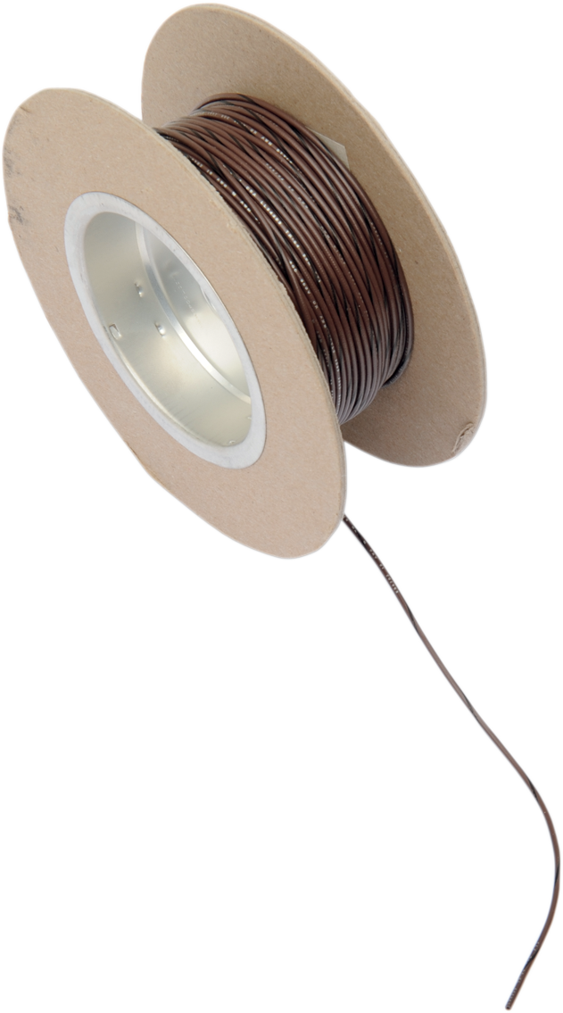 NAMZ 18 Gauge Wire Spool 100ft Brown Black PVC Universal NWR-10-100