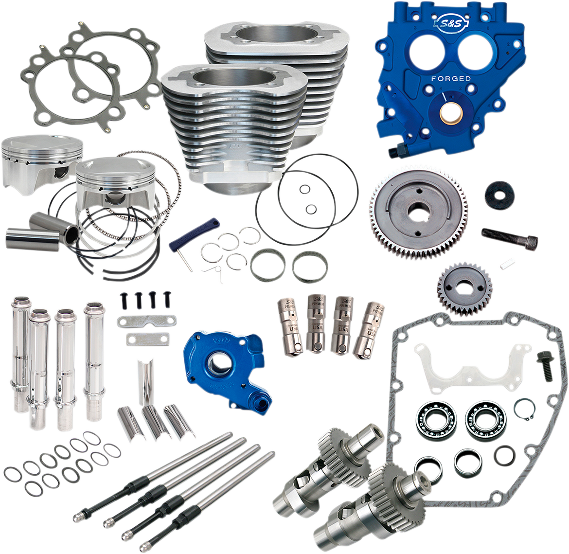 S&amp;S CYCLE 100&quot; Power Package Engine Performance Kit