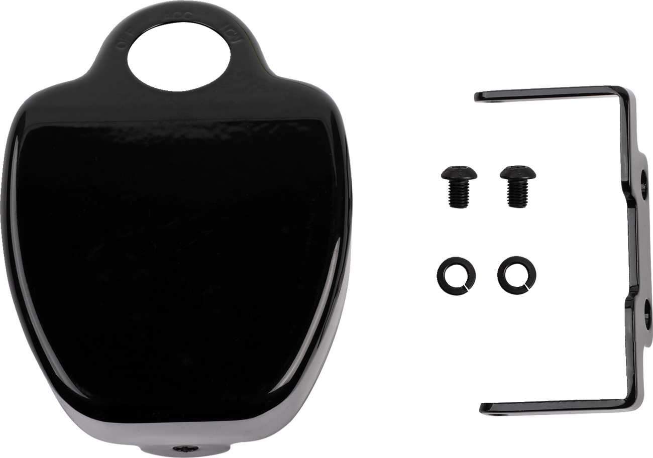 Drag specialties Coil Cover - Black - Harley Davidson