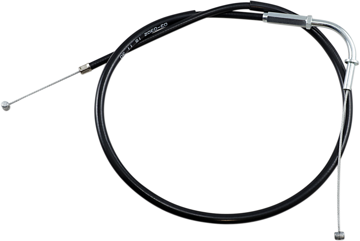 Motion pro Black Vinyl Throttle Cable 1996-2002 Kawasaki ZX 750 P Ninja ZX-7R / 1996-2003 Kawasaki ZX750 Ninja ZX-7R / 1999-2003 Kawasaki ZX-7 R Ninja
