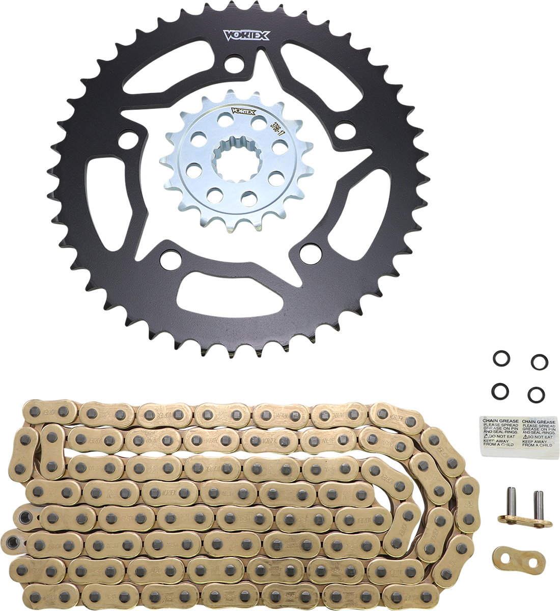 VORTEX Chain and Sprocket Kit