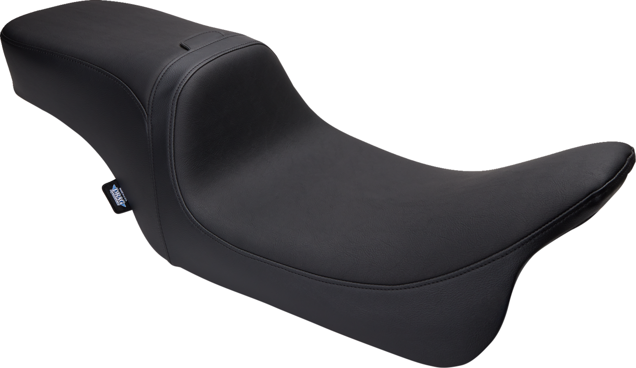 Drag specialties seats Predator 2-Up Seat - Vinyl - Smooth - w/o Backrest - FLH/FLTR '08-'23 Harley Davidson
