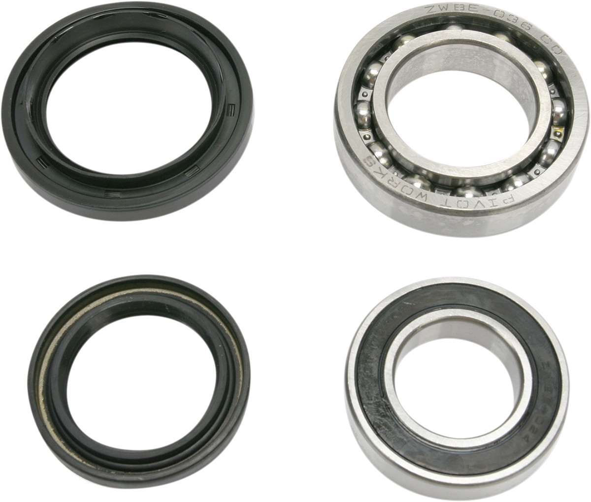 Pivot Works Wheel Bearing and Seal Kit Yamaha YFM 400 A Kodiak 4x4/YFM 400 FA Kodiak 4x4/YFM 400 FA Kodiak Ultramatic 4x4/YFM 400 FAH Kodiak 4x4/YFM 400 FAX Kodiak 4x2 2000-2010 RWK-Y21-040