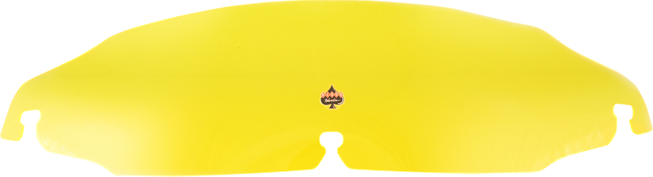 Klock werks Kolor Flare™ Windshield - 3-1/2" - Yellow Ice - FLR Harley Davidson