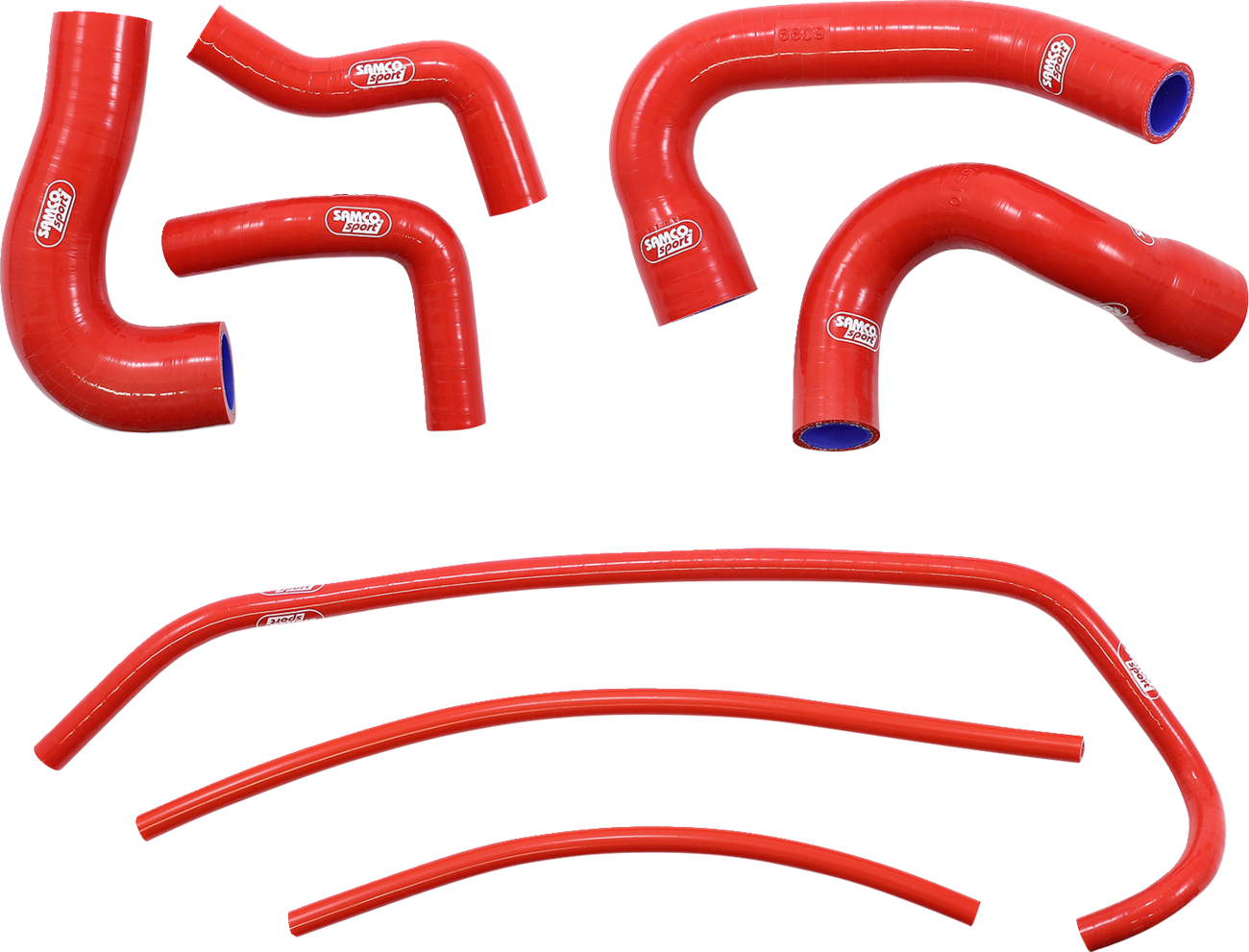 Samco sport Radiator Hose Kit - Red - Yamaha