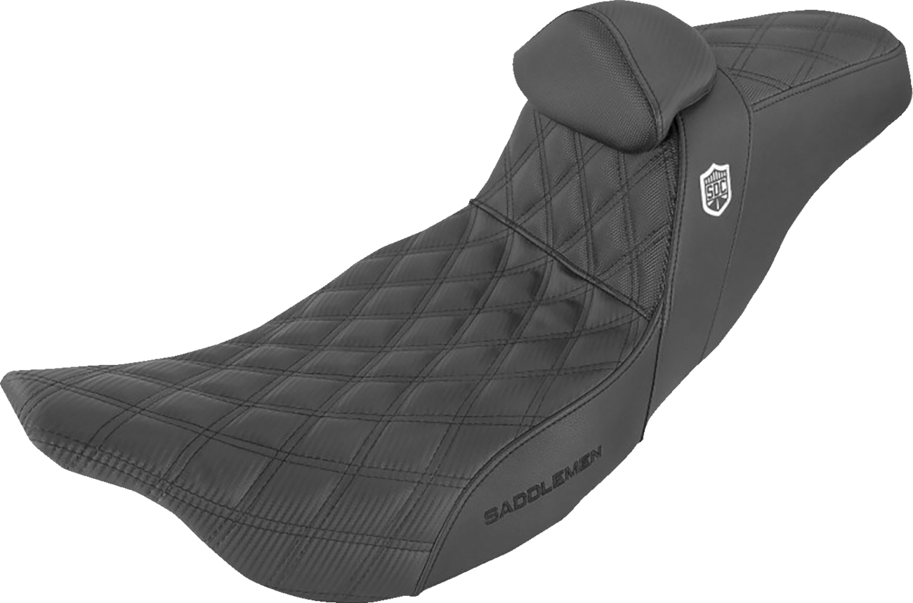 Saddlemen Pro Series SDC Performance Gripper Seat For Harley Touring 2008-2025