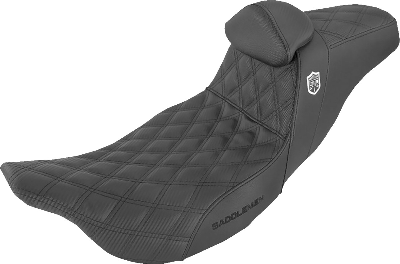 Saddlemen Pro Series SDC Performance Gripper Seat For Harley Touring 2008-2025