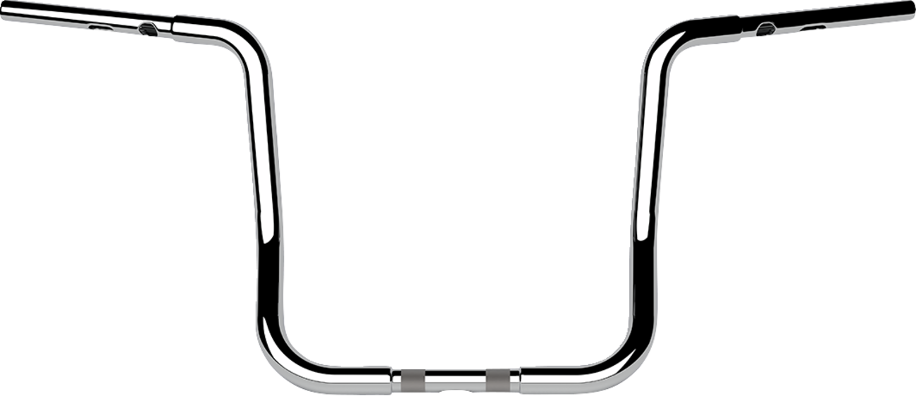 La choppers Handlebar - Twin Round - 1-1/4" x 14" - Chrome 2023-2024 Harley Davidson FLHXSE CVO Street Glide / 2024-2024 Harley Davidson FLHX Street Glide