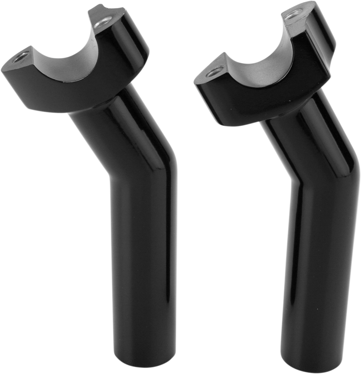 Drag specialties Forged Aluminum Handlebar Risers - Pullback - 5-1/2" - Black