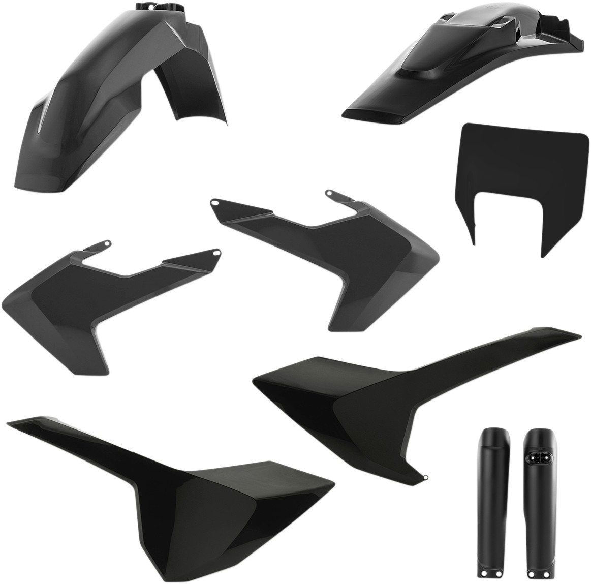 Acerbis Full Plastic Kit Husqvarna TE / FE 150cc-501cc 2017-2019