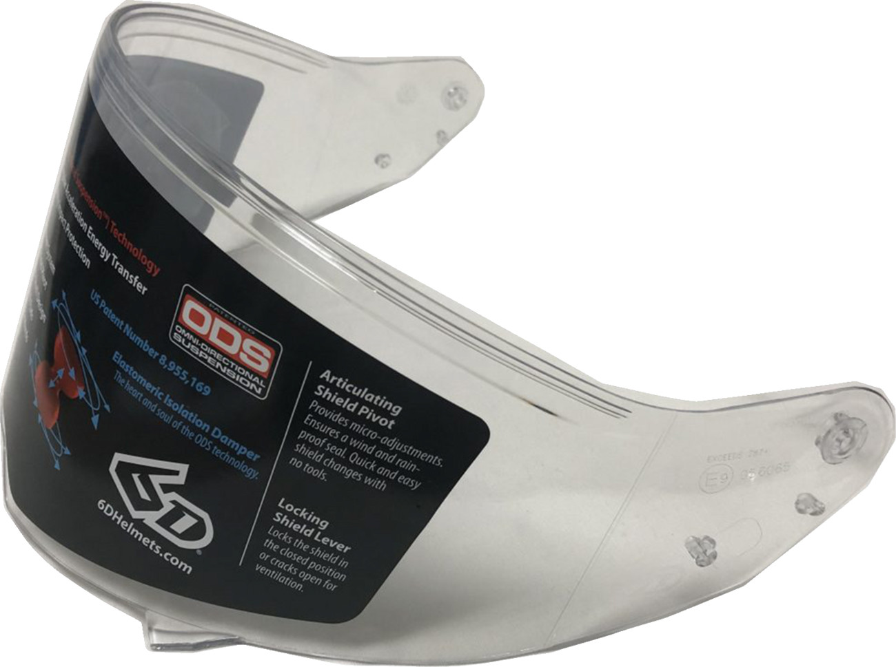 6D ATS-1R Helmet Shield