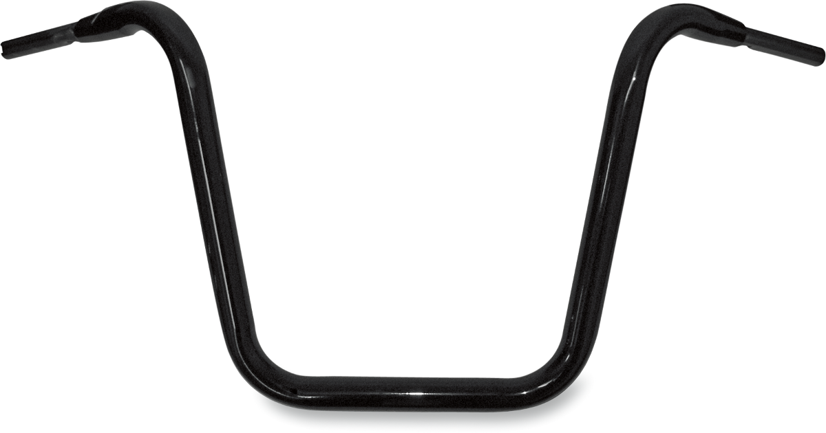 Drag specialties 1-1/2" "Big" Buffalo Ape Hanger Bar - 16" - TBW - Black
