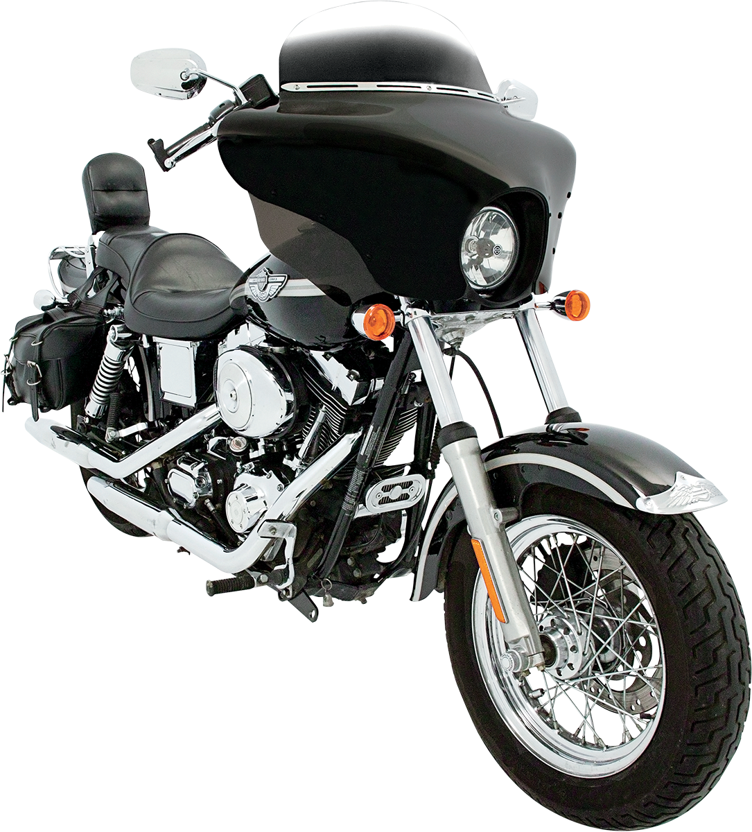 Memphis Shades Batwing Fairing For Harley FX Softail / Dyna / Sportster / Indian Scout 1985-2025