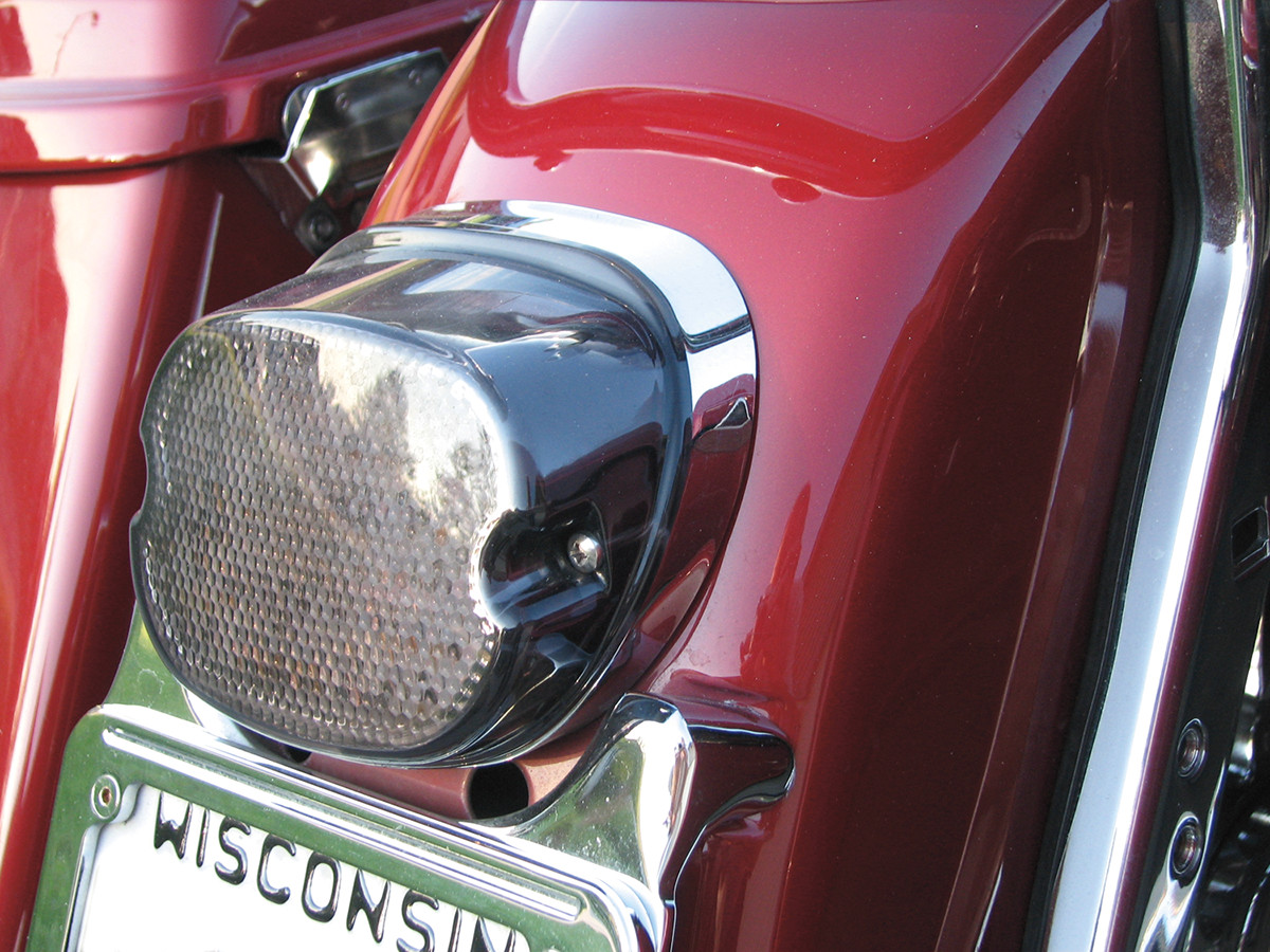 Drag Specialties LED Low Profile Taillight For Harley 1999-2026