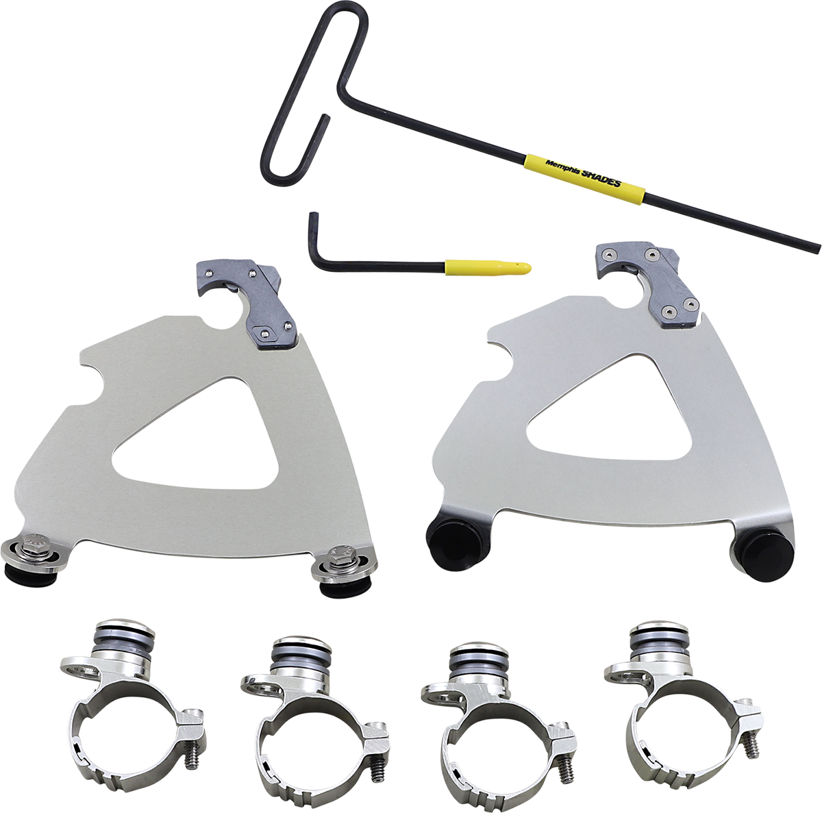 Memphis Shades Road Warrior Trigger Lock Mount Kit For Harley Sportster 1200C 2011-2019