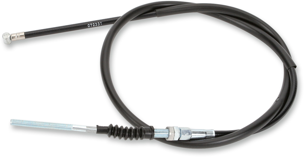 PARTS UNLIMITED Black Vinyl Brake Cable