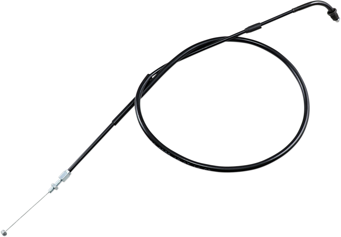 Black Vinyl Throttle Cable